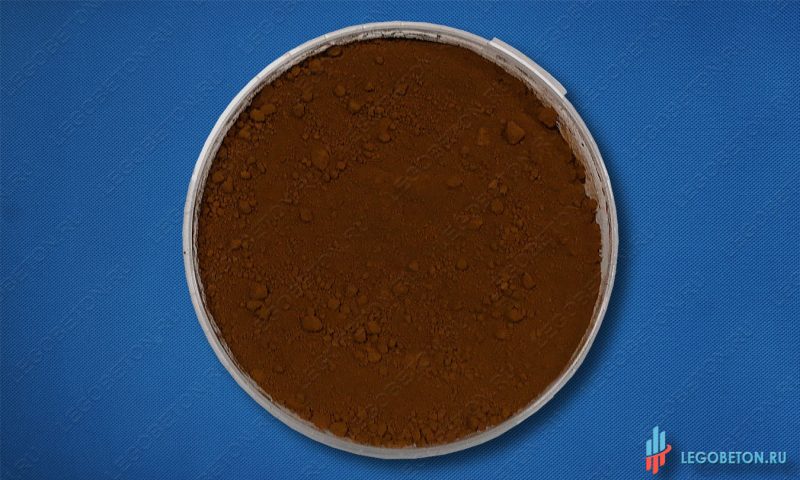 светло коричневый пигмент Bayferrox 610 в мелкой фасовке купить в москве