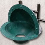 стеклопластиковая форма для изготовления шара 500 мм из бетона купить в москве