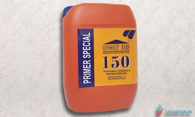 CONSOLIT BARS 150 - праймер-грунтовка глубокого проникновения CONSOLIT BARS 150 - праймер-грунтовка глубокого проникновения , жидкая купить в Москве