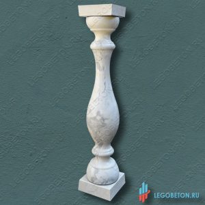 балясина из бетона №9 с монтажными стаканами