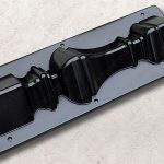 купить форму пластиковую (АБС) для изготовления бетонной квадратной балясины №10 (капля) с доставкой