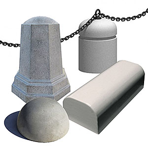 для ограничения парковки и проезда