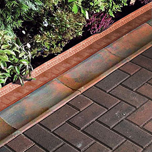 для бордюров и водостоков