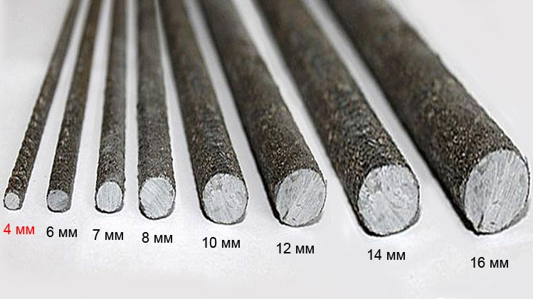 2002 Стеклопластиковая арматура 4мм ; ACK4; тип-П (thumb3829)