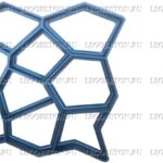 Форма "САДОВАЯ ДОРОЖКА(большая)" 93/2, (Альфа, Польша)