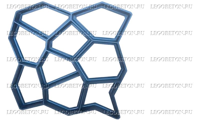 пластиковая форма "САДОВАЯ ДОРОЖКА(большая)" 93/2, (Альфа, Польша) Форма "САДОВАЯ ДОРОЖКА(большая)" 93/2, (Альфа, Польша)
