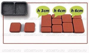 2.016. Форма "Брук Классика №3 камень"