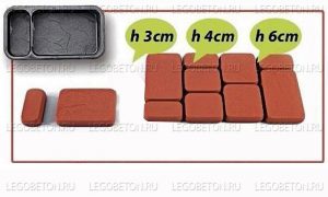 2.017. Форма "Брук Классика №4 камень"