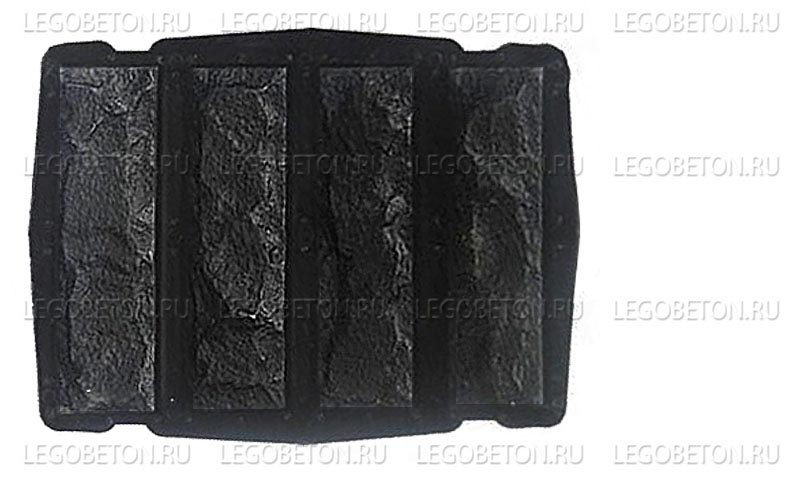 055. Форма "Камень облицовочный (Рваный № 2)"