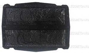 2.046. Форма "Камень облицовочный (Рваный № 3)" [52/13]